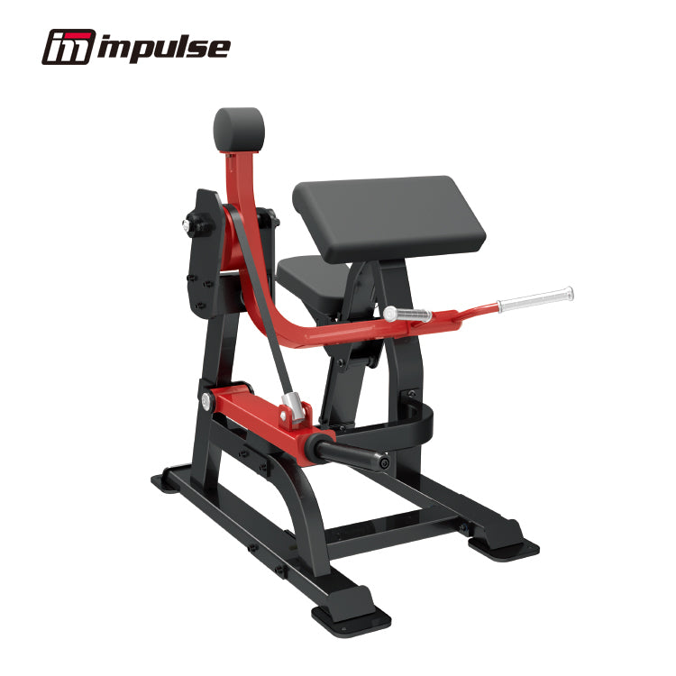 Impulse Fitness SL7023 Bicep Curl – Arm Curl Workout Machine (Black & Red)