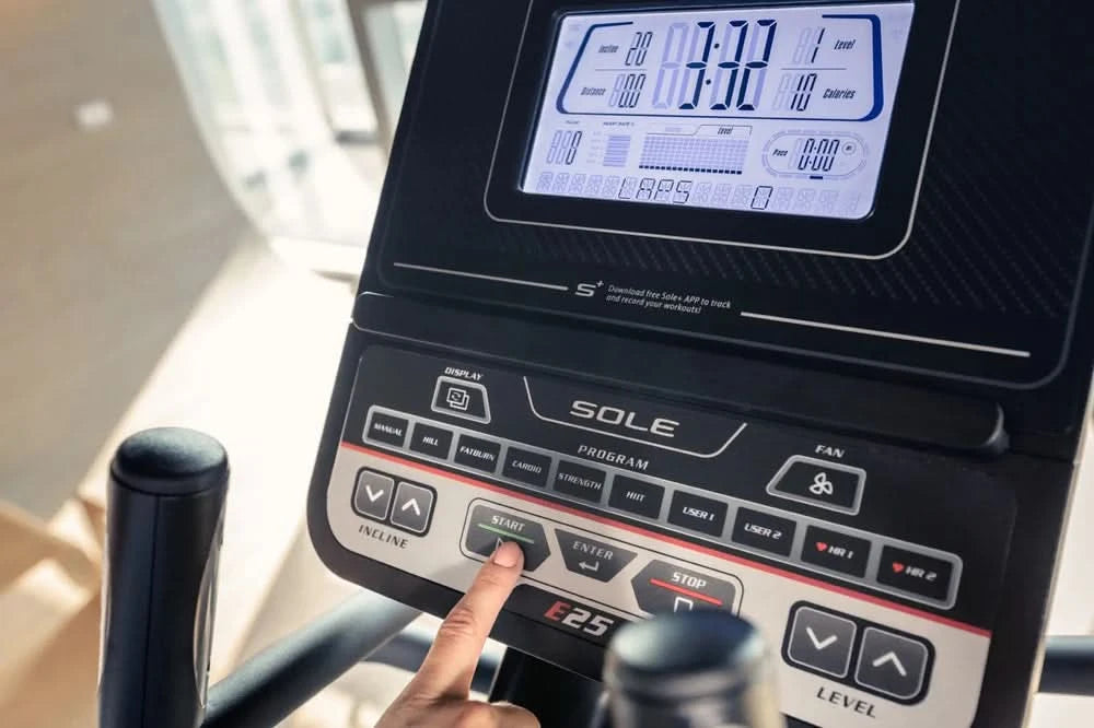 Sole Fitness E25 Elliptical Trainer - New Model