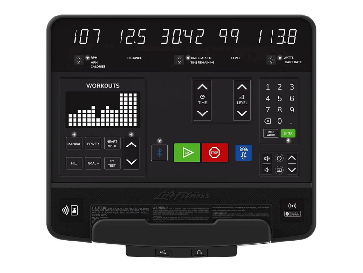 Life Fitness Aspire Upright Bike with SL Console