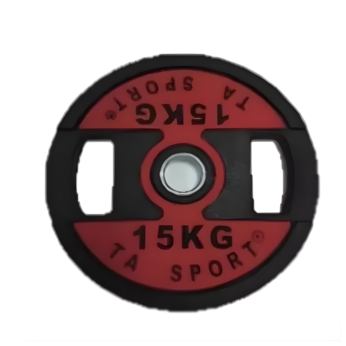 Ta Sport, Dual Grip Weight Plate, Dzlg7, Grey