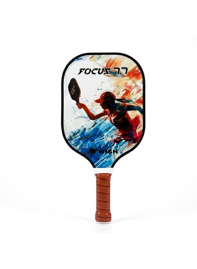 WISH Focus 77 Carbon Fiber Pickleball Paddle
