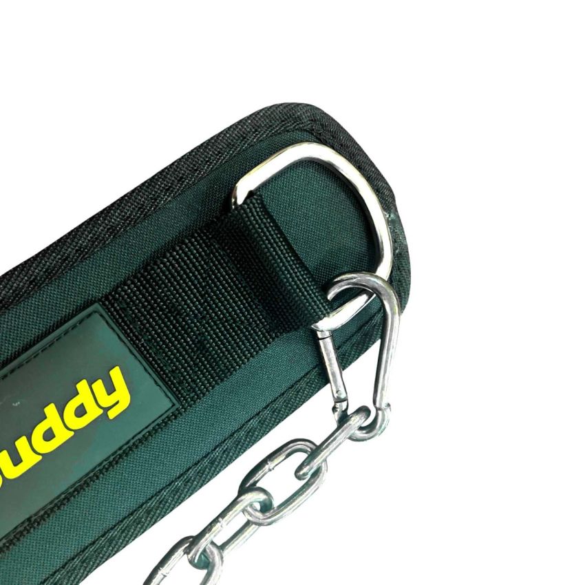 MDBUDDY Pro Dip Belt with Chain, MD5154, Black