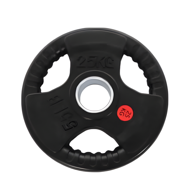 Ta Sport, Olympic Rubber Plate, P2470, Black