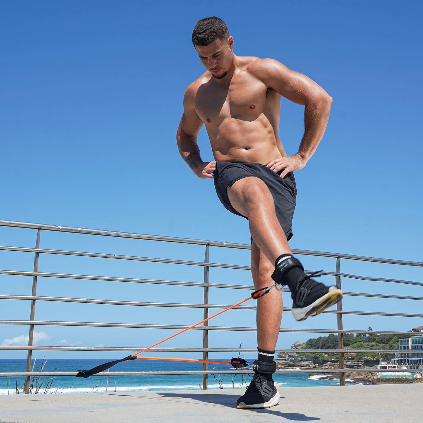 TRNR Ankle Straps X, Adjustable X Resistance System Component