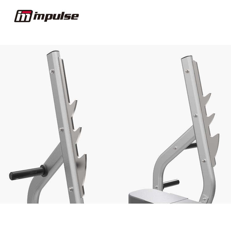 Impulse Fitness, Flat Bench, It7014, Silver & Black