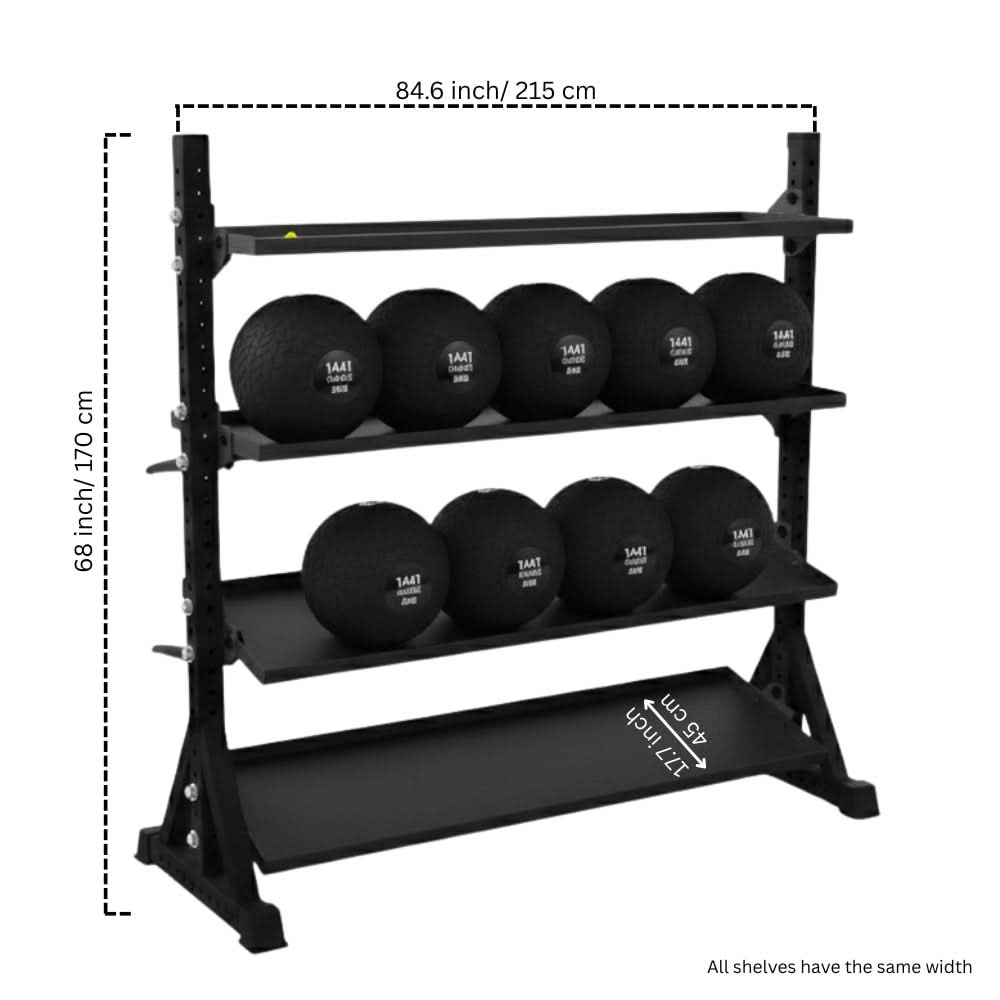 1441 Fitness 4 Tier Commodity Rack - 41FC35