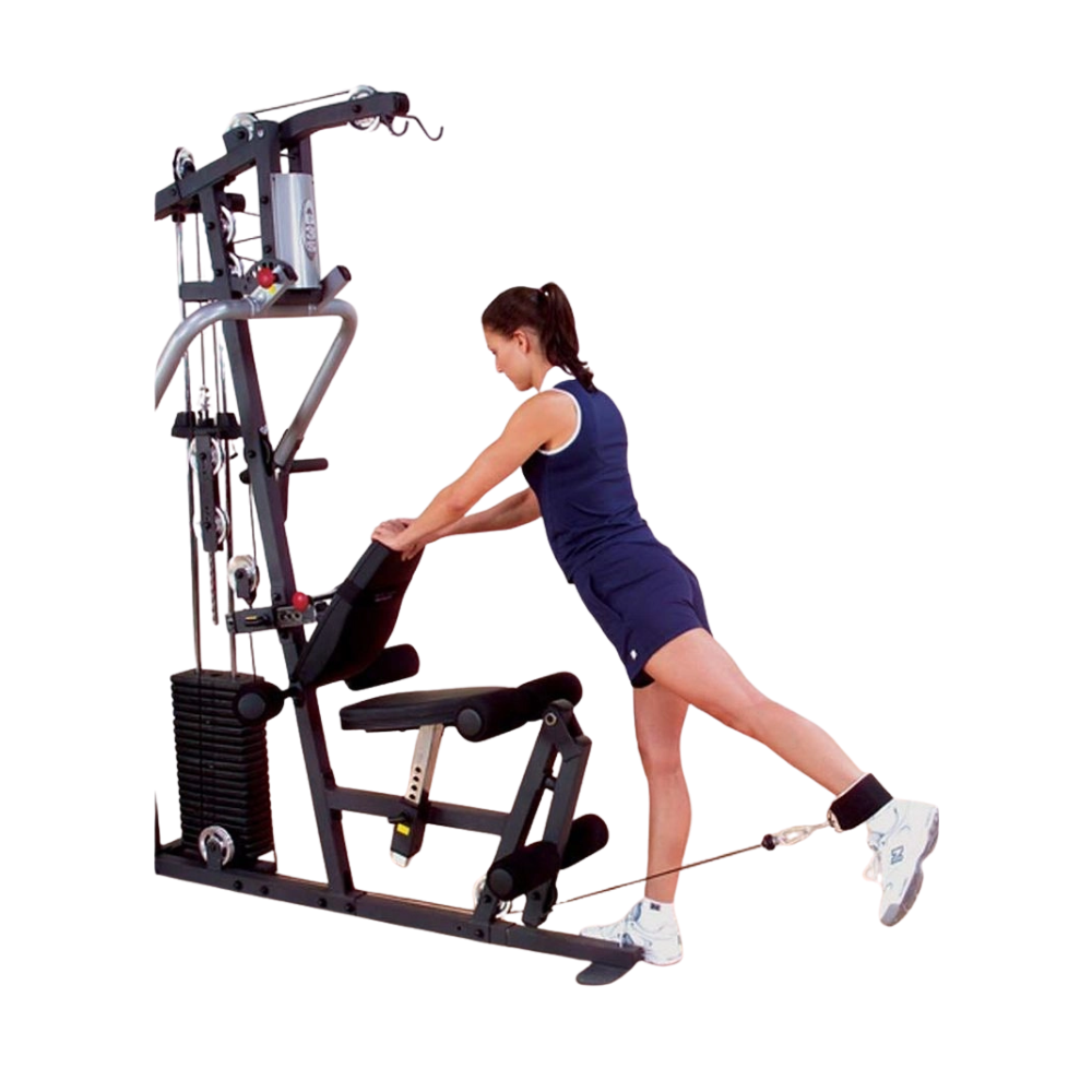 Body Solid G3S Home Gym With 160 Lb Stack, Grey/Black, Exm1700S