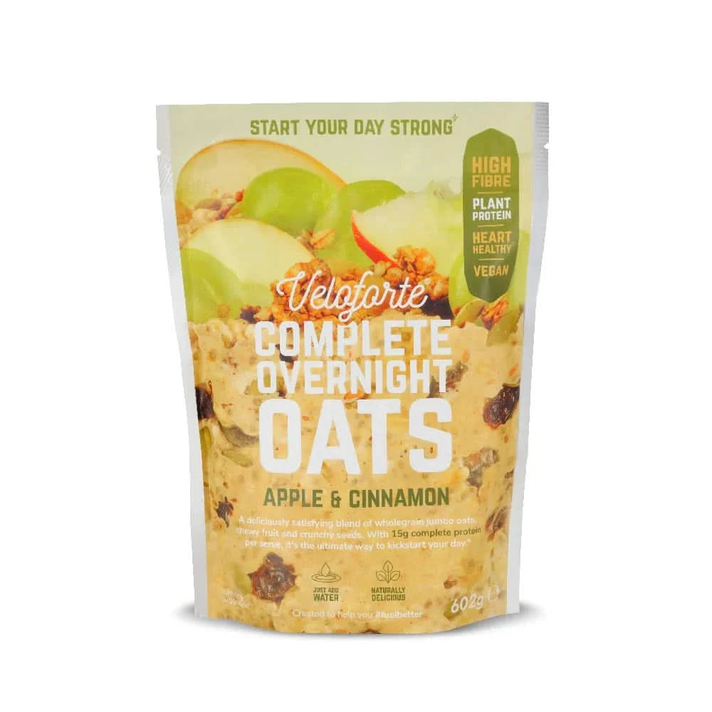 Veloforte Complete Overnight Oats, 602g Apple & Cinnamon