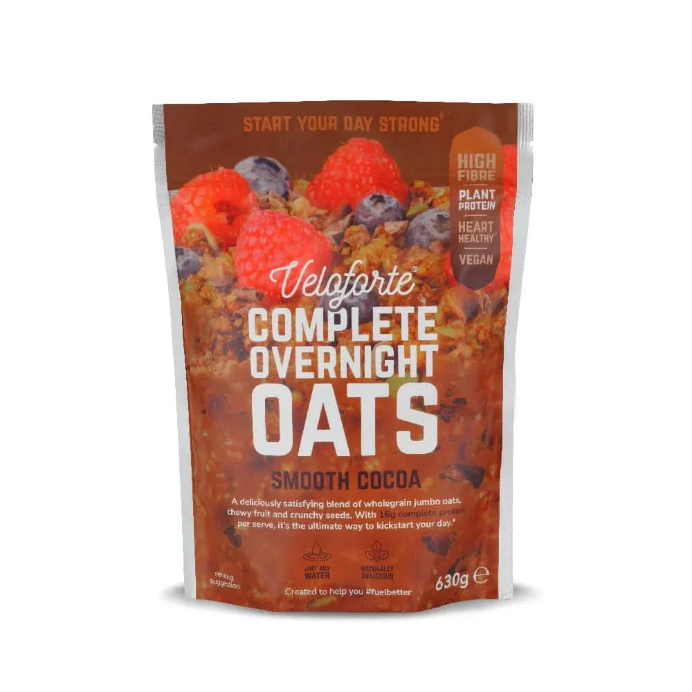 Veloforte Complete Overnight Oats, 602g Smooth Cocoa