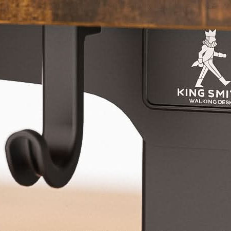 Kingsmith ETSFI21 Smart Adjustable Electric Standing Desk with Drawer and Monitor Stand