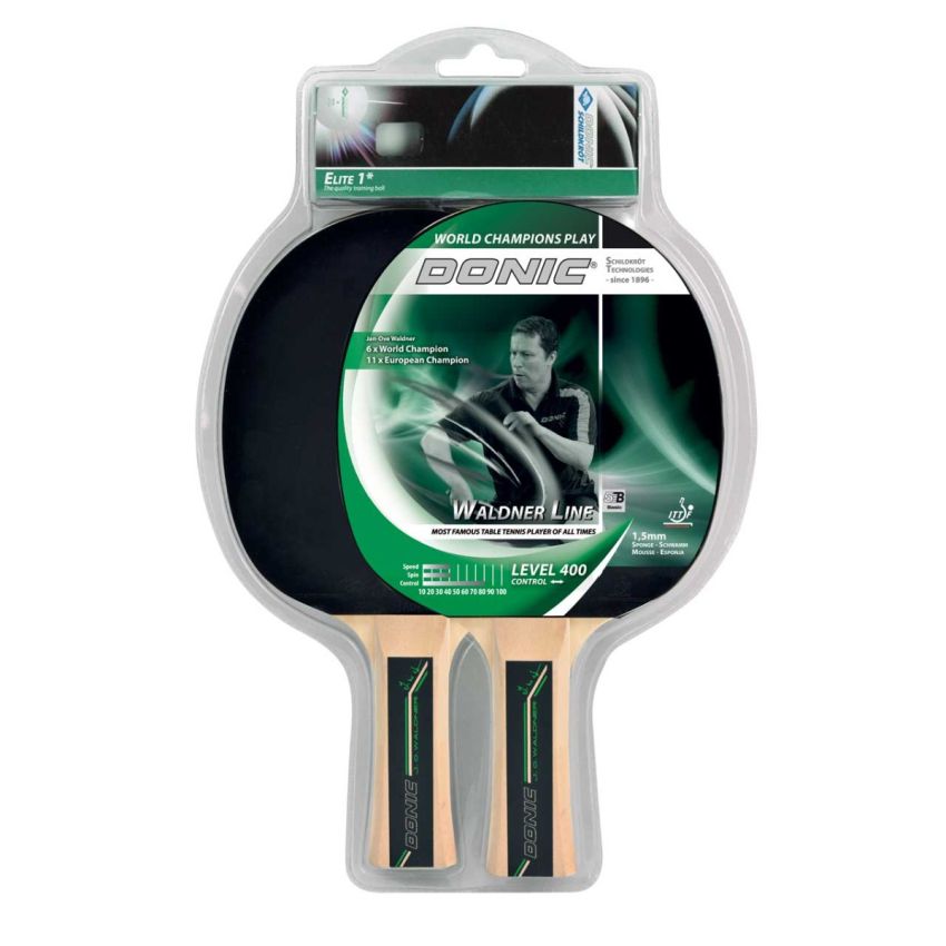 Donic Table Tennis Racket Set, Waldner 400