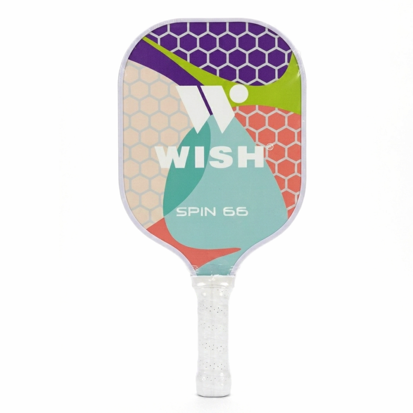 WISH Spin 66 Carbon Fiber Pickleball Paddle