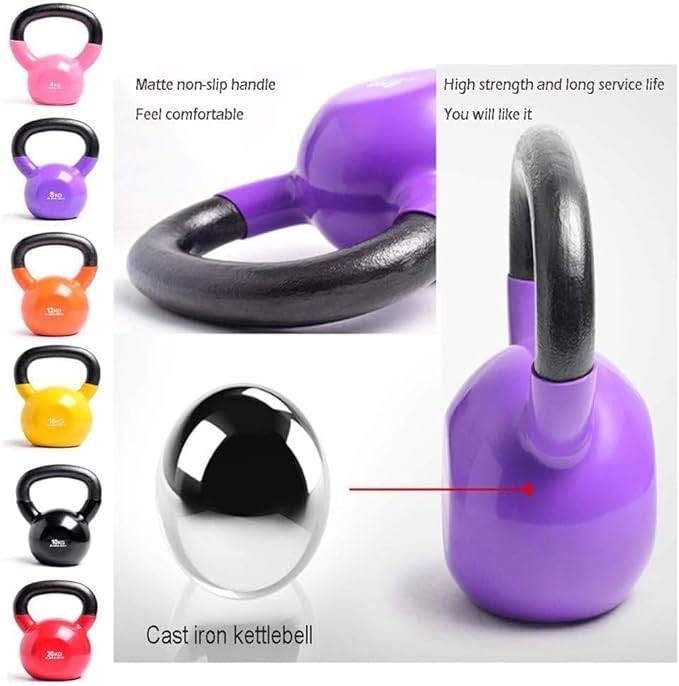 Rubber Kettlebell DB2175 16kg Blue