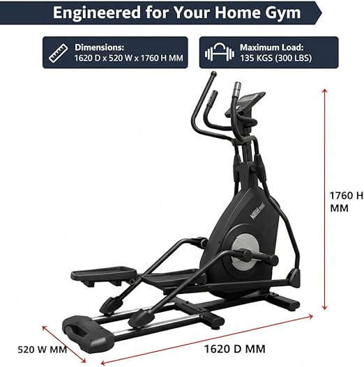Marshal Elliptical Cross Trainer Ð 10 Level Magnetic Resistance