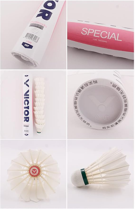 Victor Special Feather Badminton Shuttlecocks – Speed 77