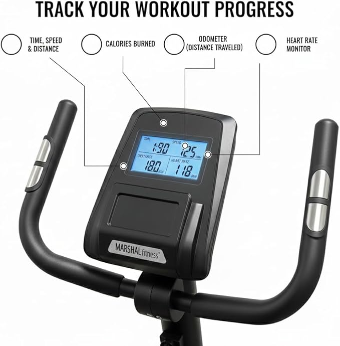 Marshal Magnetic Elliptical Cross Trainer Ð 6kg Flywheel