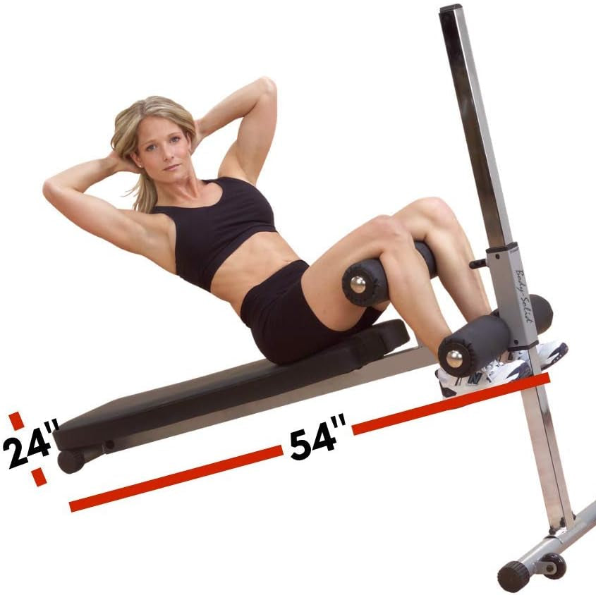 Body Solid GAB60 Adjustable Ab Board – 12‑Level Core Machine