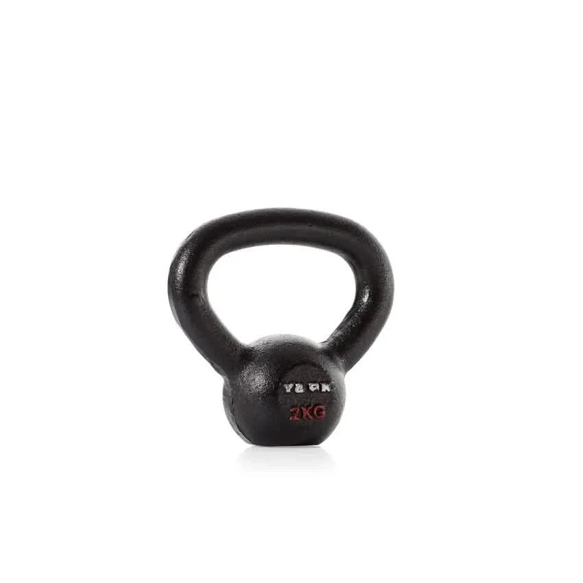 York Fitness Hercules Cast Iron Kettlebells – 2 KG to 24 KG | Sold as Piece 2 KG