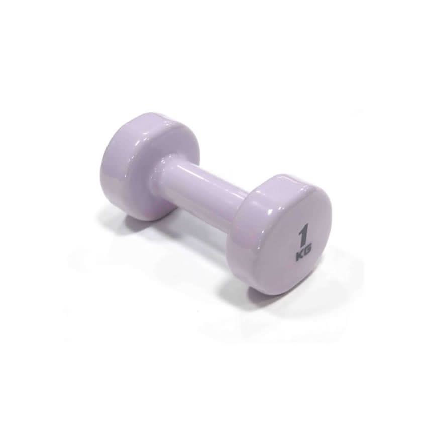 Bloom Fitness Vinyl Dumbbell Pairs Purple