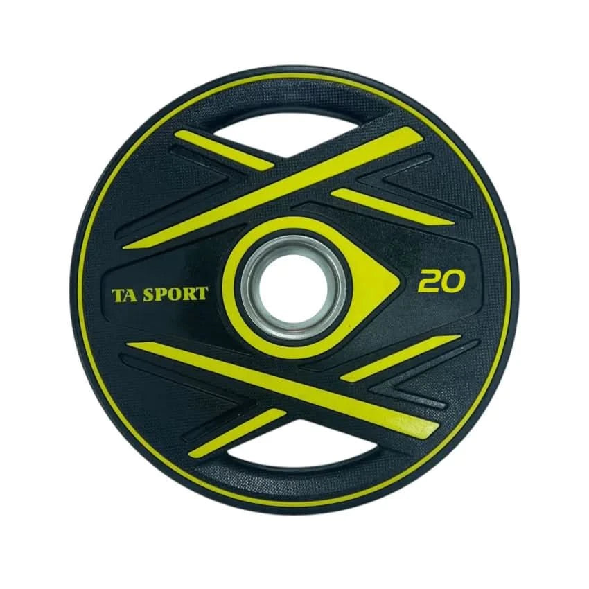 TA Sports Dual Grip CPU Olympic Plates 2.5 Kg to 20 Kg - Sold as Piece 20 KG