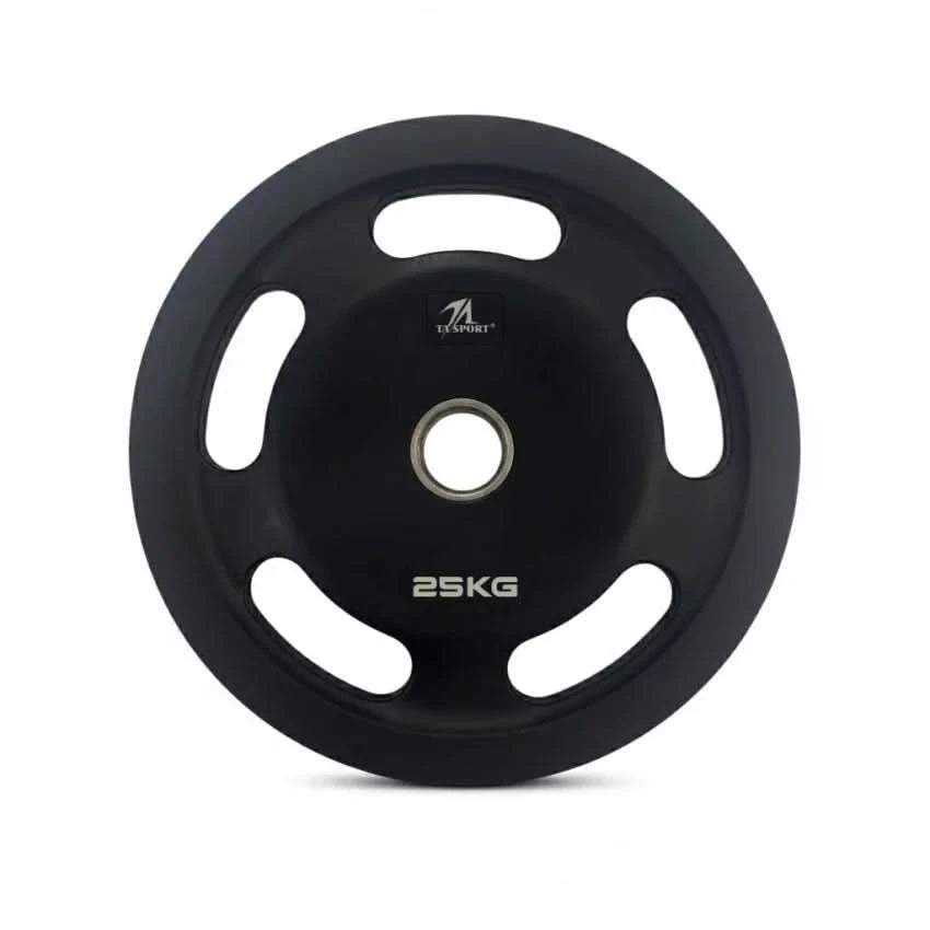 Ta Sport Olympic Rubber Coated Weight Plate TPL24R (2.5kg–25kg) 25kg