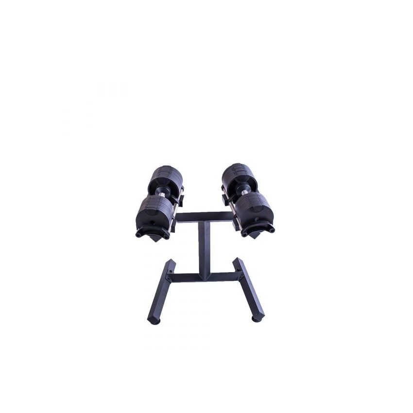 LIVEUP Adjustable Dumbbell Set with Rack, 20 kg, CS8006
