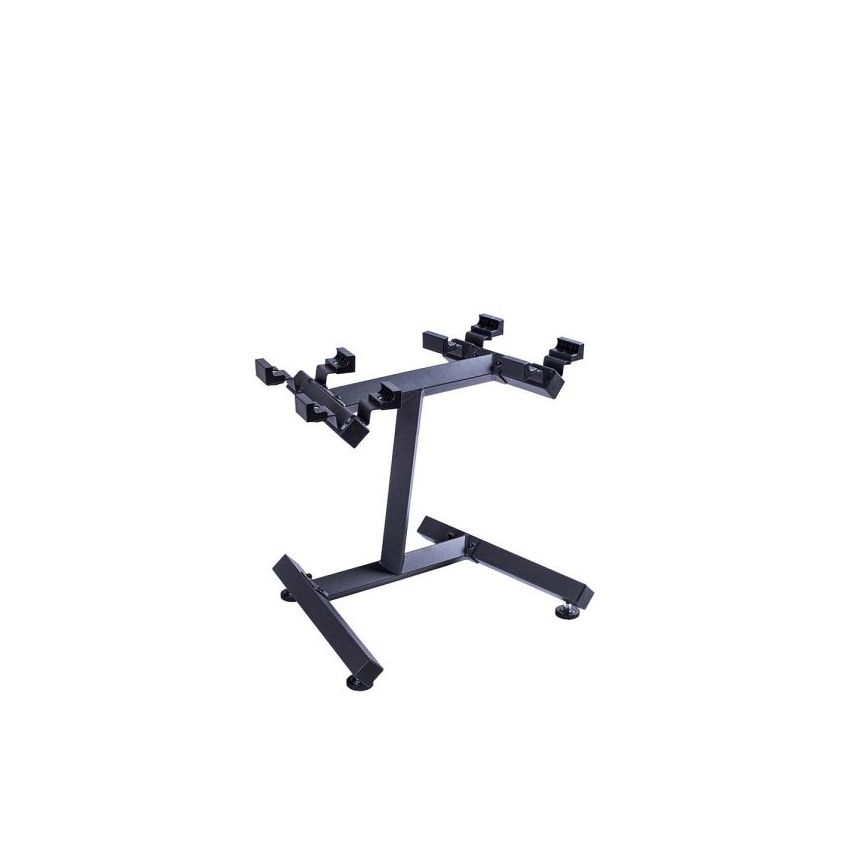 LIVEUP Adjustable Dumbbell Set with Rack, 20 kg, CS8006