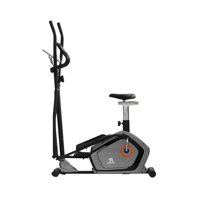 TA Sports 2-in-1 Elliptical Trainer and Exercise Bike Efit 430EA, Black