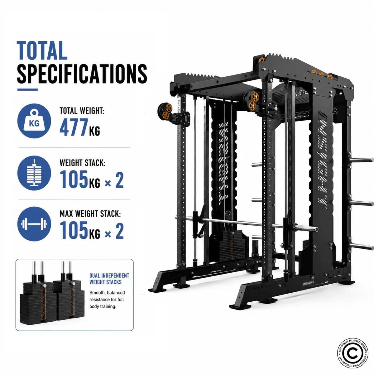 Insight Fitness FT001 Multi Function Machine