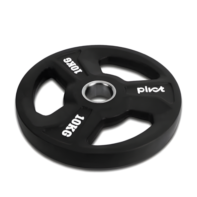 Ta Sport, Olympic Rubber Plate, P2470, Black 10 Kg