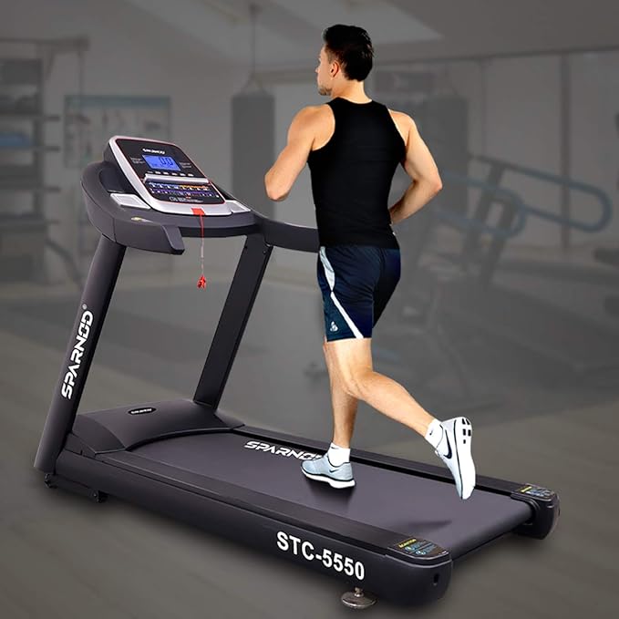 Sparnod Fitness, Heavy-duty Commercial Treadmill, STC-5550