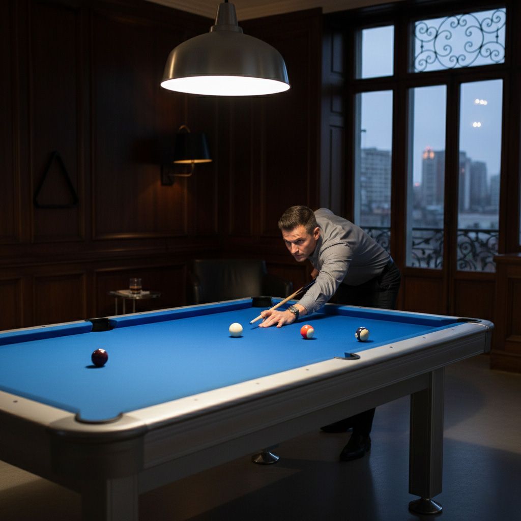 Milano Italy 8 ft Outdoor Billiard Table ES-BT8215, Non-K/D