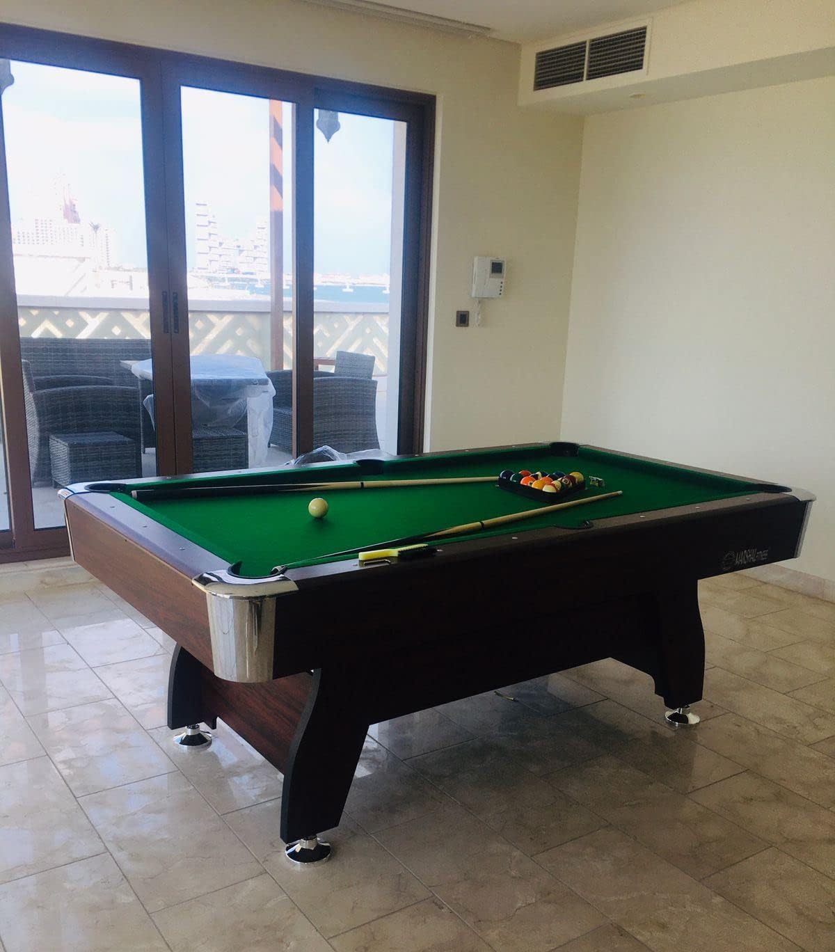 MF Pool Table with Ball Return System 6ft to 9ft