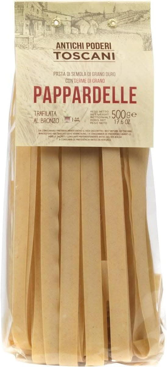 Antichi Poderi Toscani, Pasta with Wheat Germ, Pappardell, 500 gr
