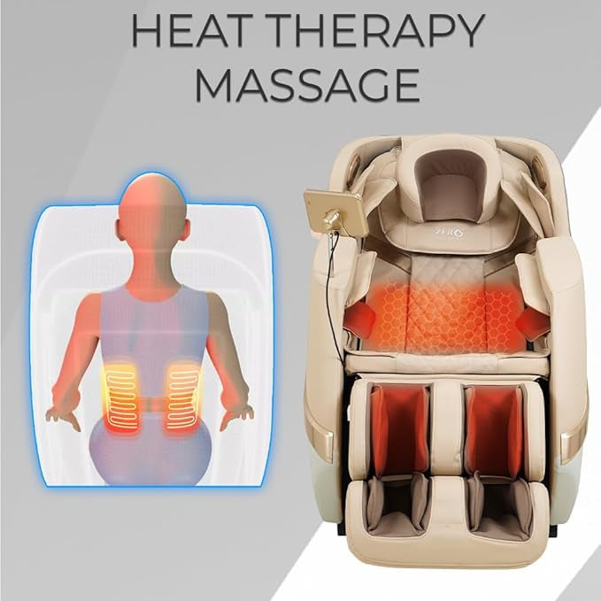 Zero HealthCare Heal Master Massage Chair (Grey)