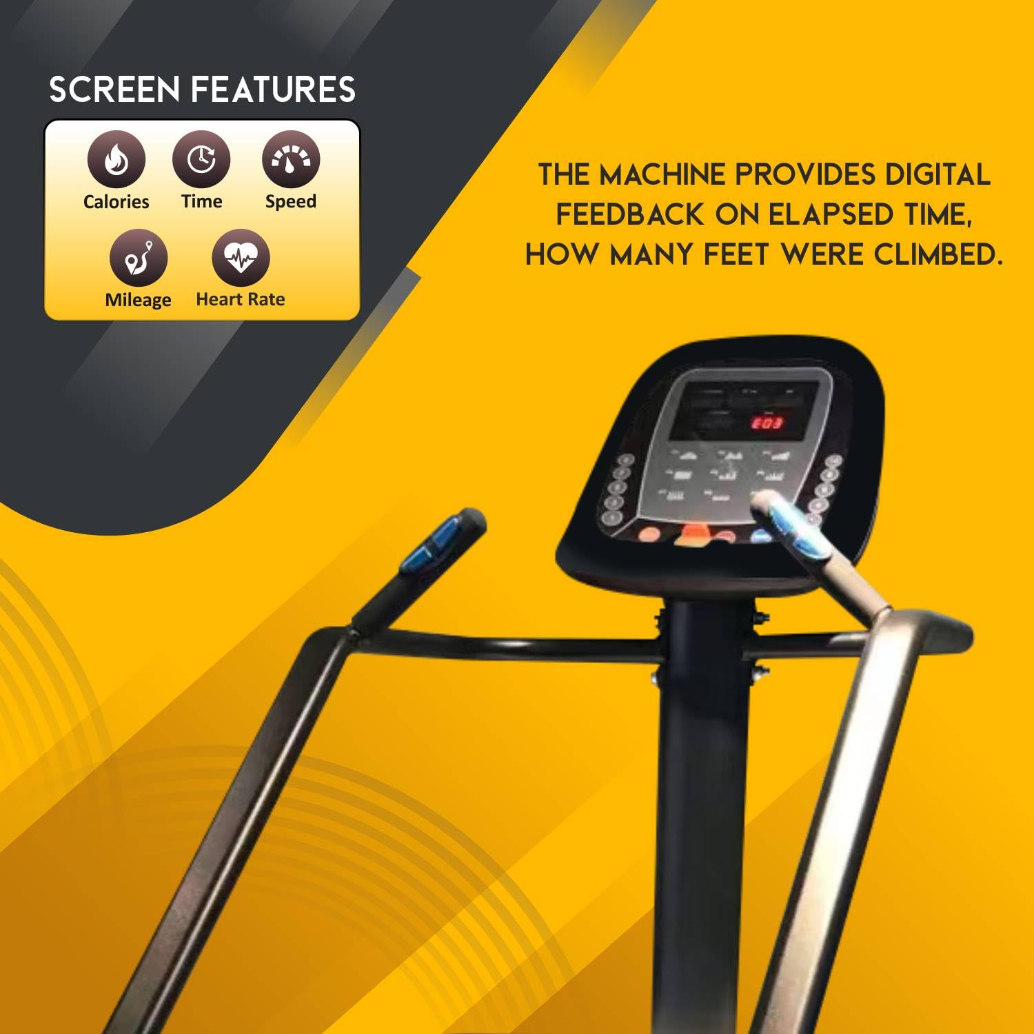 Sparnod Fitness SSM-01 Stair Climber – Compact Cardio Stepper Machine