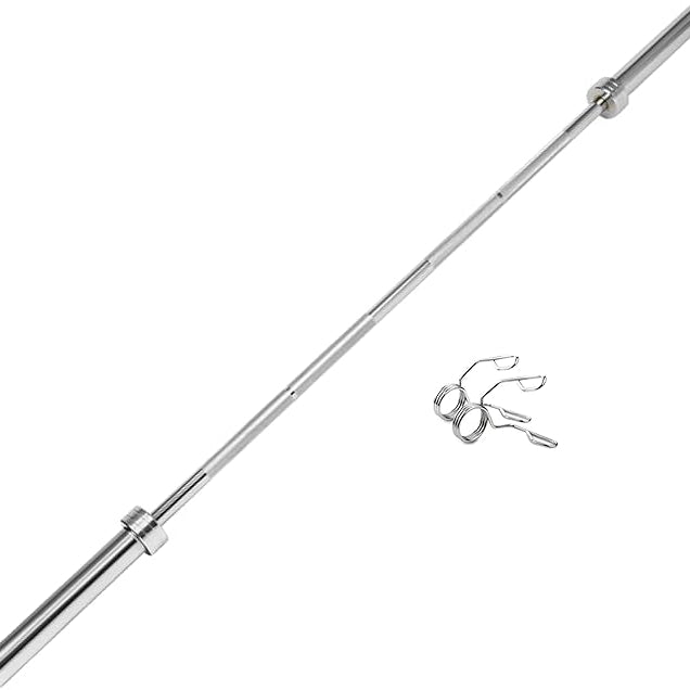 Combo 1441 Fitness 6 Ft Olympic Barbell with Black Olympic Tri Grip Plates Set | 80 kg