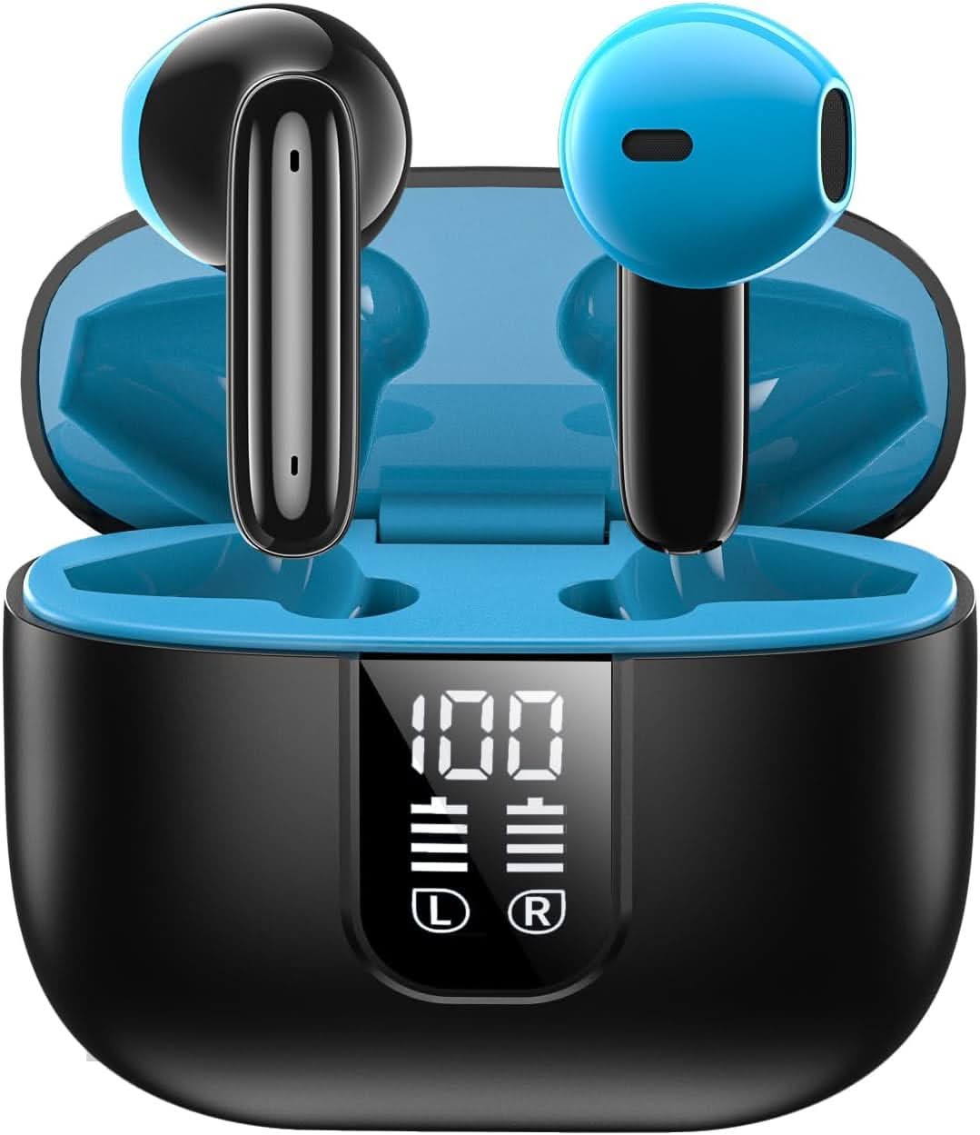 H2O RIPT LITE Performance Sport Wireless Earbuds with Active Noise Cancellation – Lightweight & Sweat-Resistant