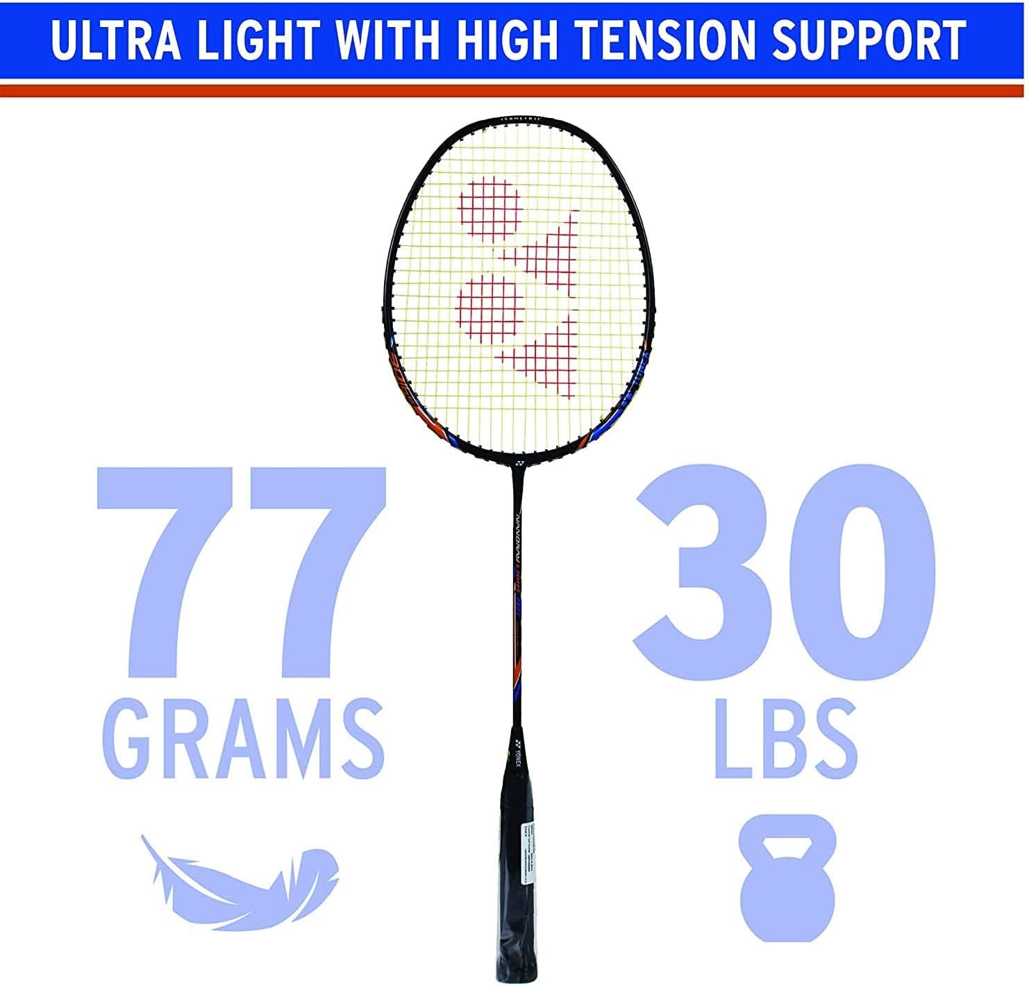 Yonex Nanoray 18i Graphite Badminton Racket, Strung