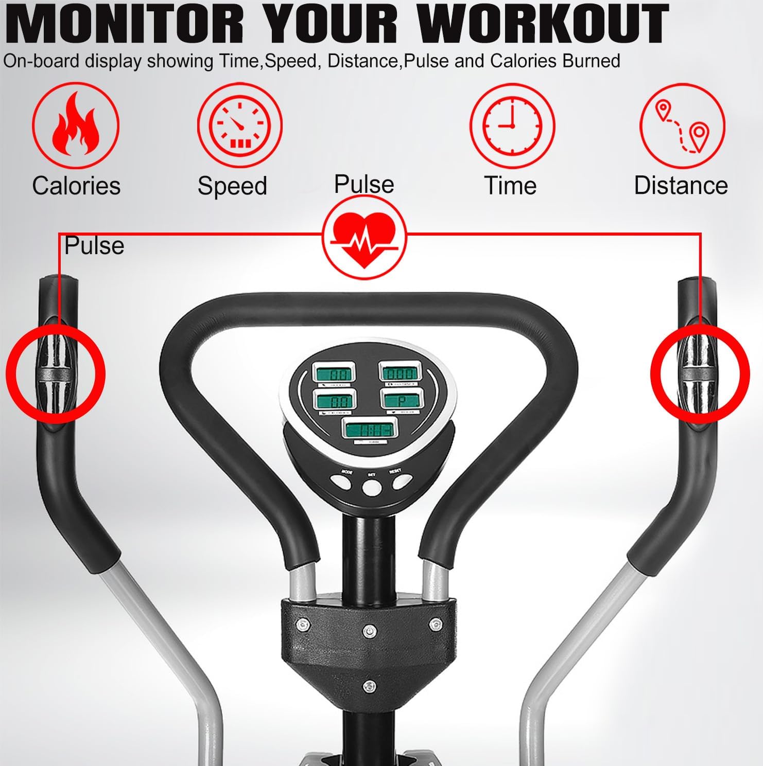 MF 4-in-1 Orbitrac Elliptical Trainer