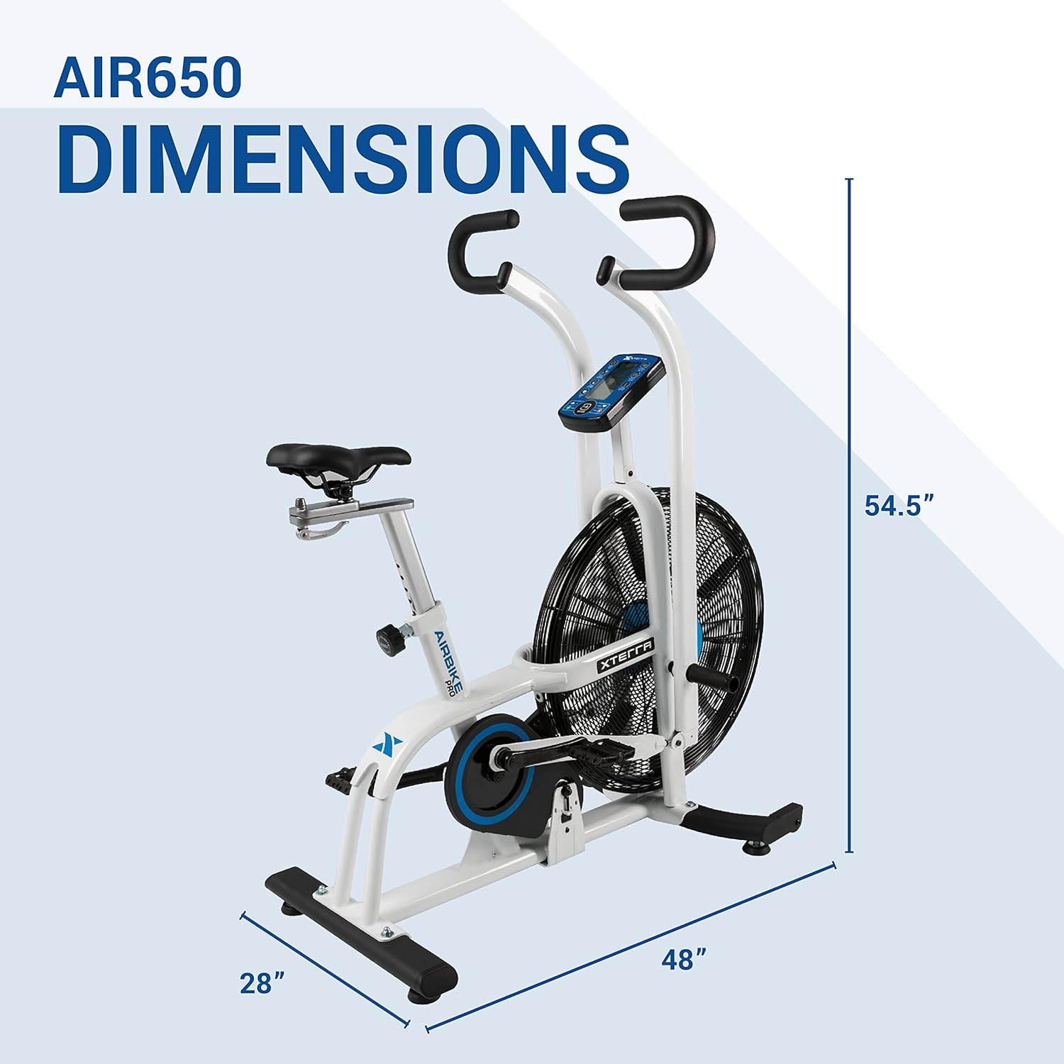 Xterra Fitness AIR650 Airbike Pro Exercise Bike