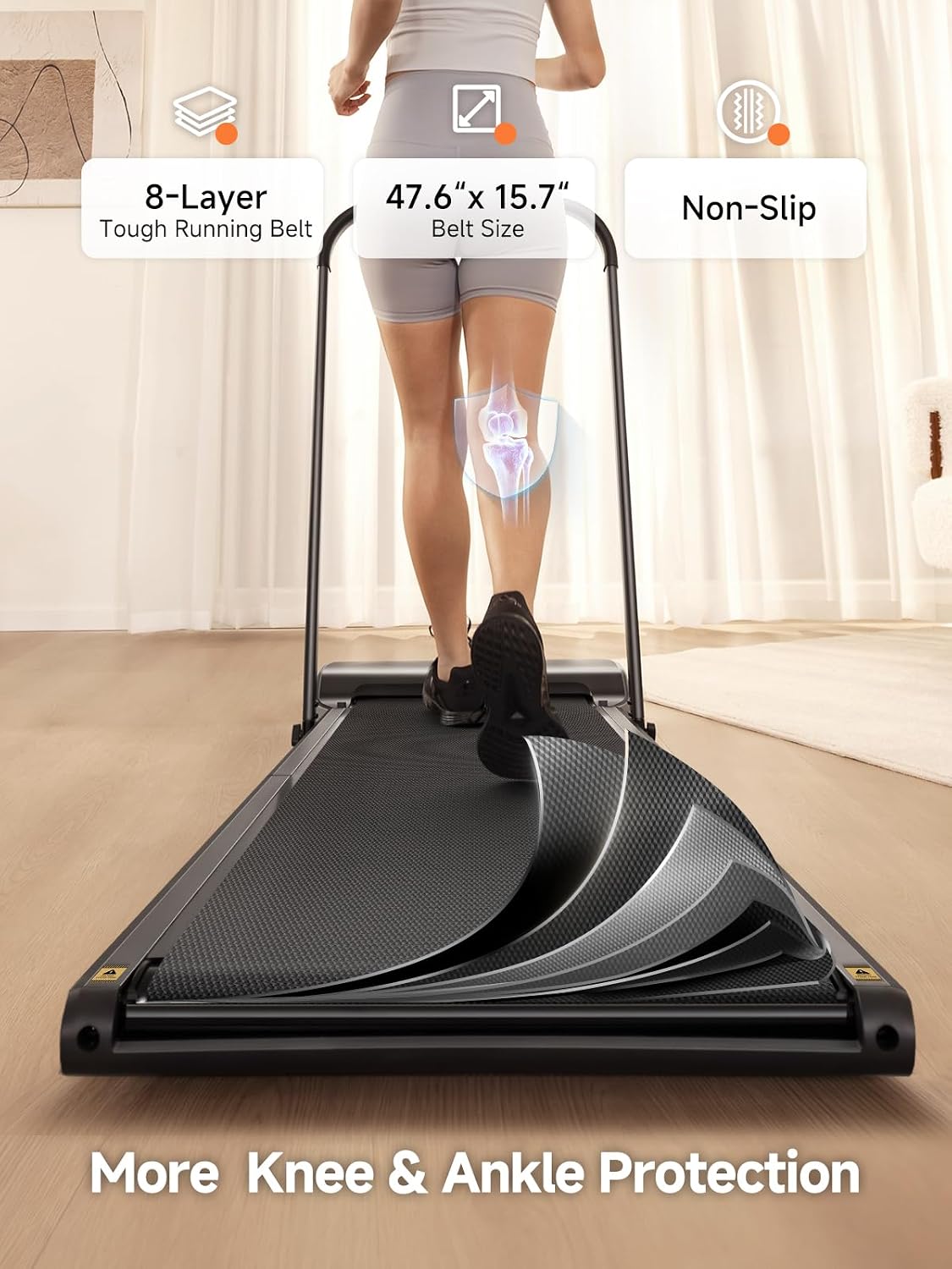 Kingsmith Z1R Foldable WalkingPad Treadmill With Handrail
