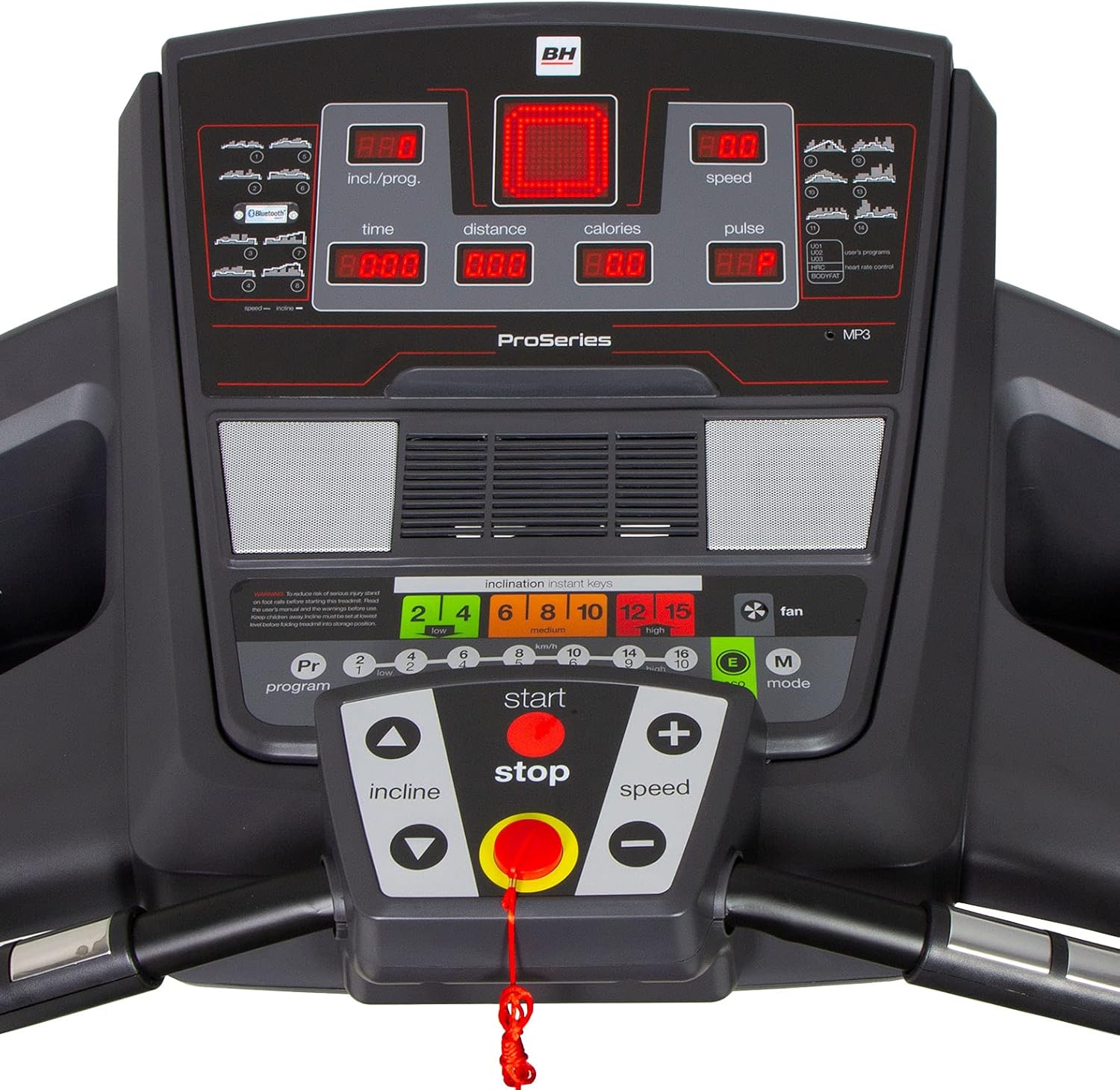 BH Fitness, 3.5 HP RC Magna Treadmill, G6509I