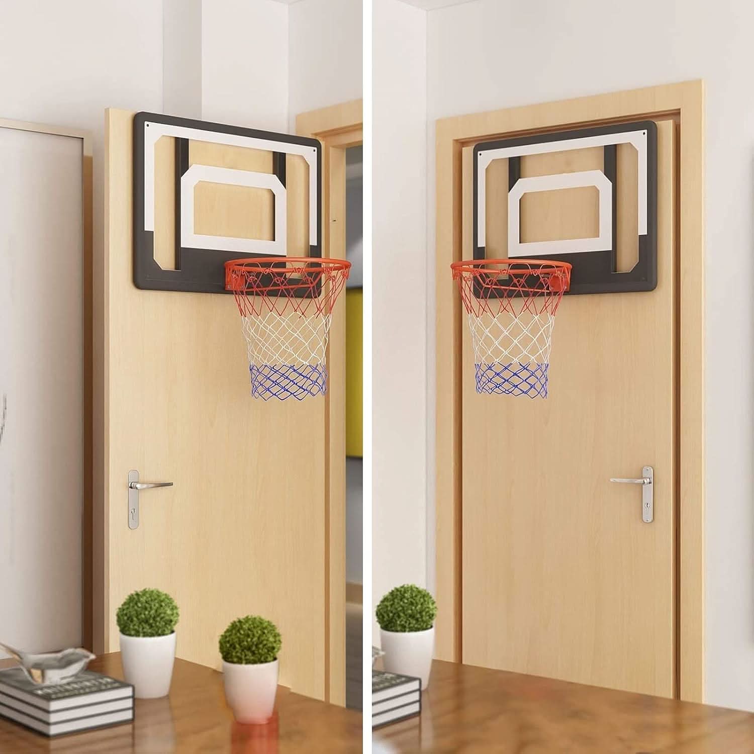 MF Mini Basketball Hoop, Indoor Door Wall-Mounted Basketball Hoop