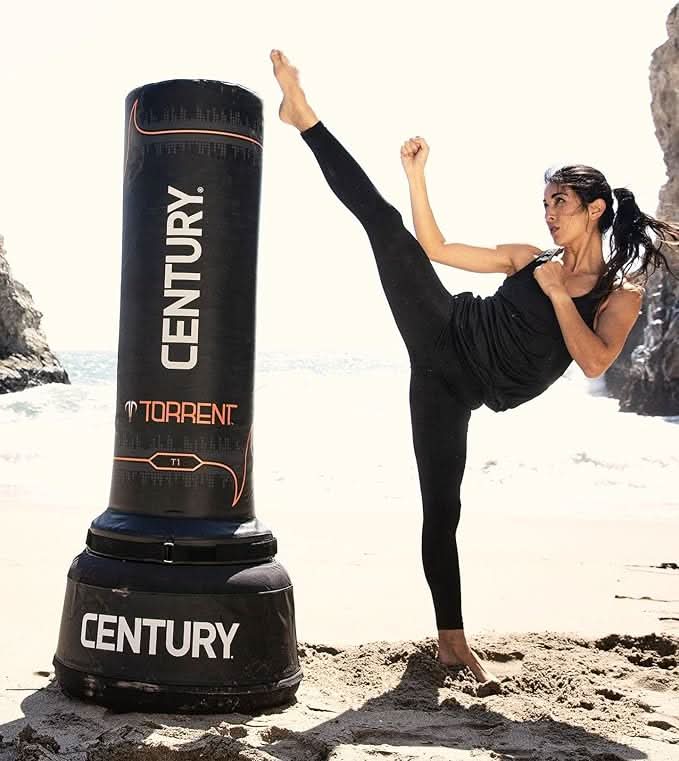 Century TORRENT T1 Black (Pack of 2, Base 1021612B) | Freestanding Punching Bag