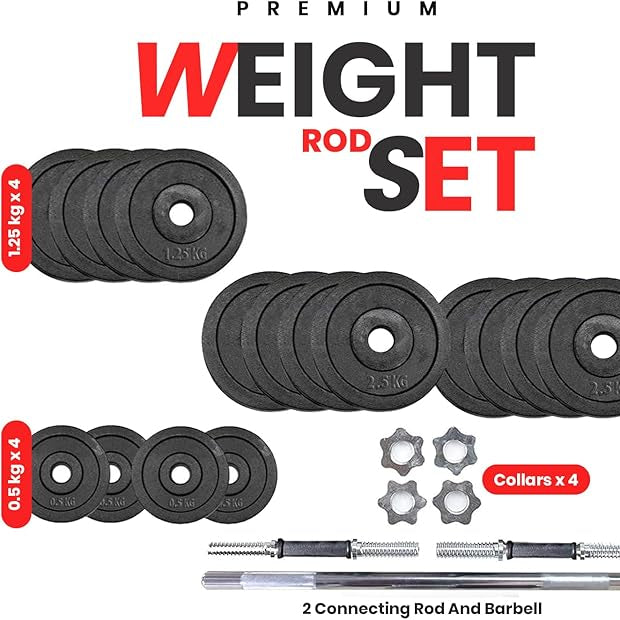 Sparnod Fitness Dumbbell Set With Case, SD-30