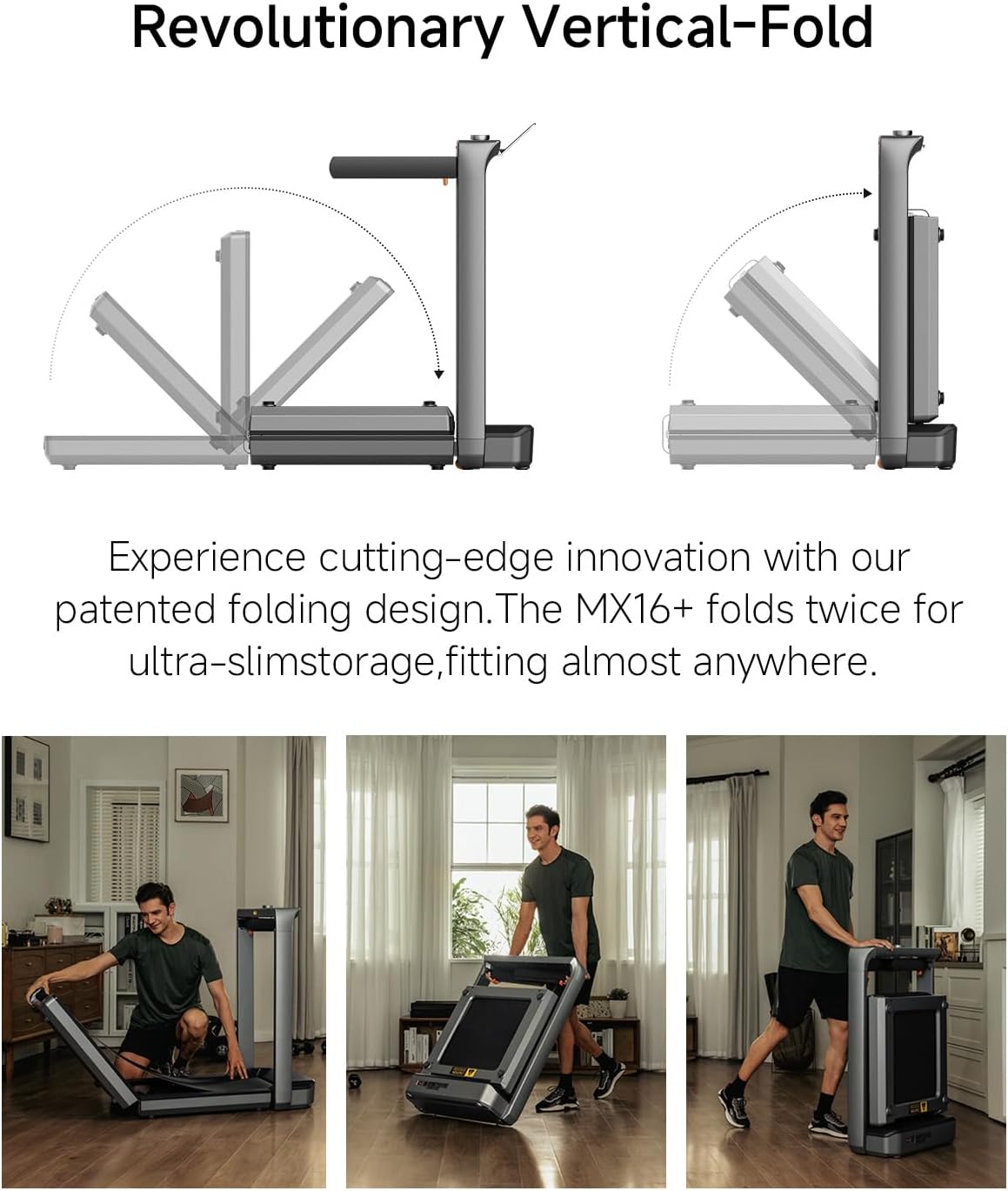 Kingsmith MX16+ WalkingPad Foldable Treadmill