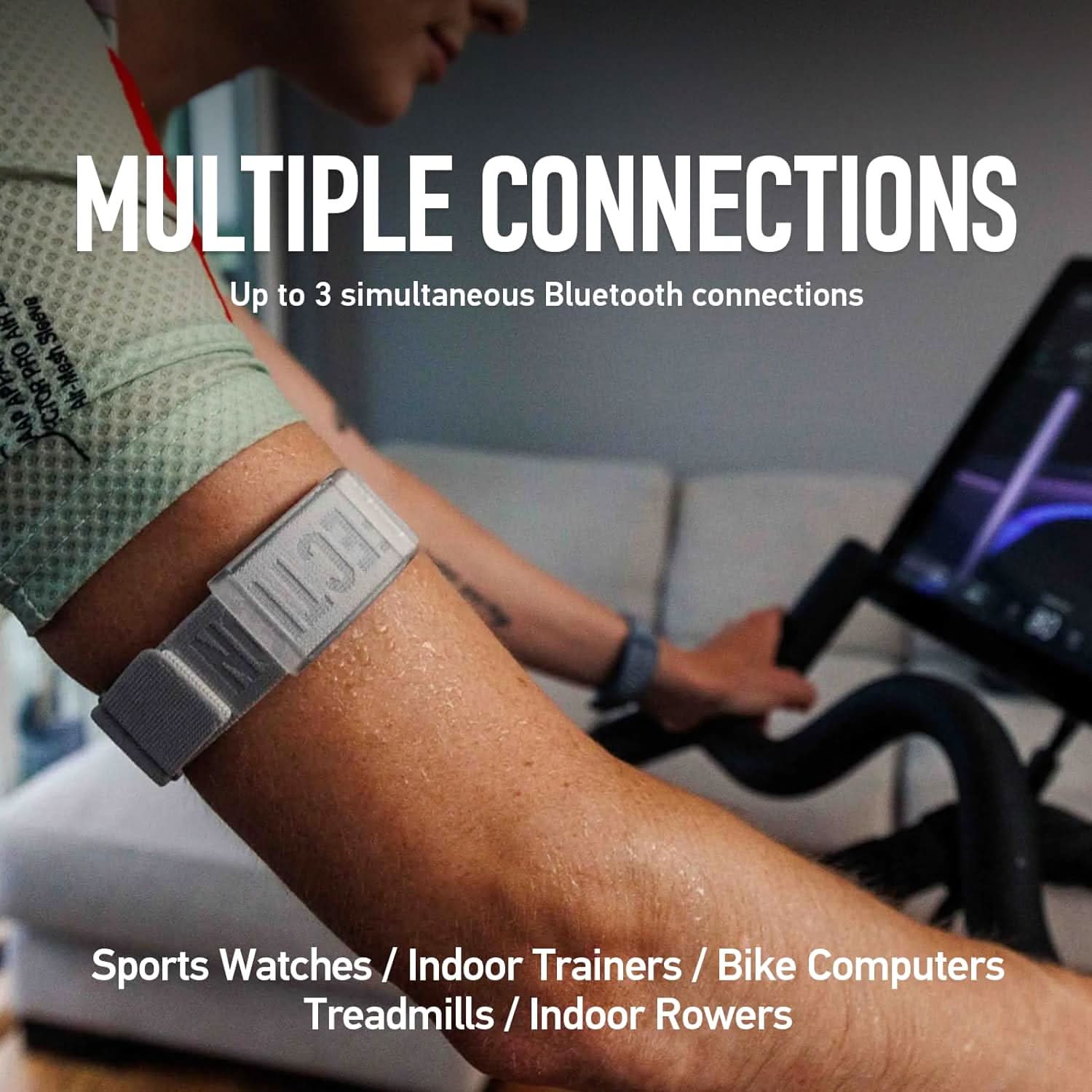 COROS Heart Rate Monitor, Comfort, Easy to wear, Auto-wear Detection, Advanced Sensor, Precise Data, Bluetooth, 38 Hours Battery Life