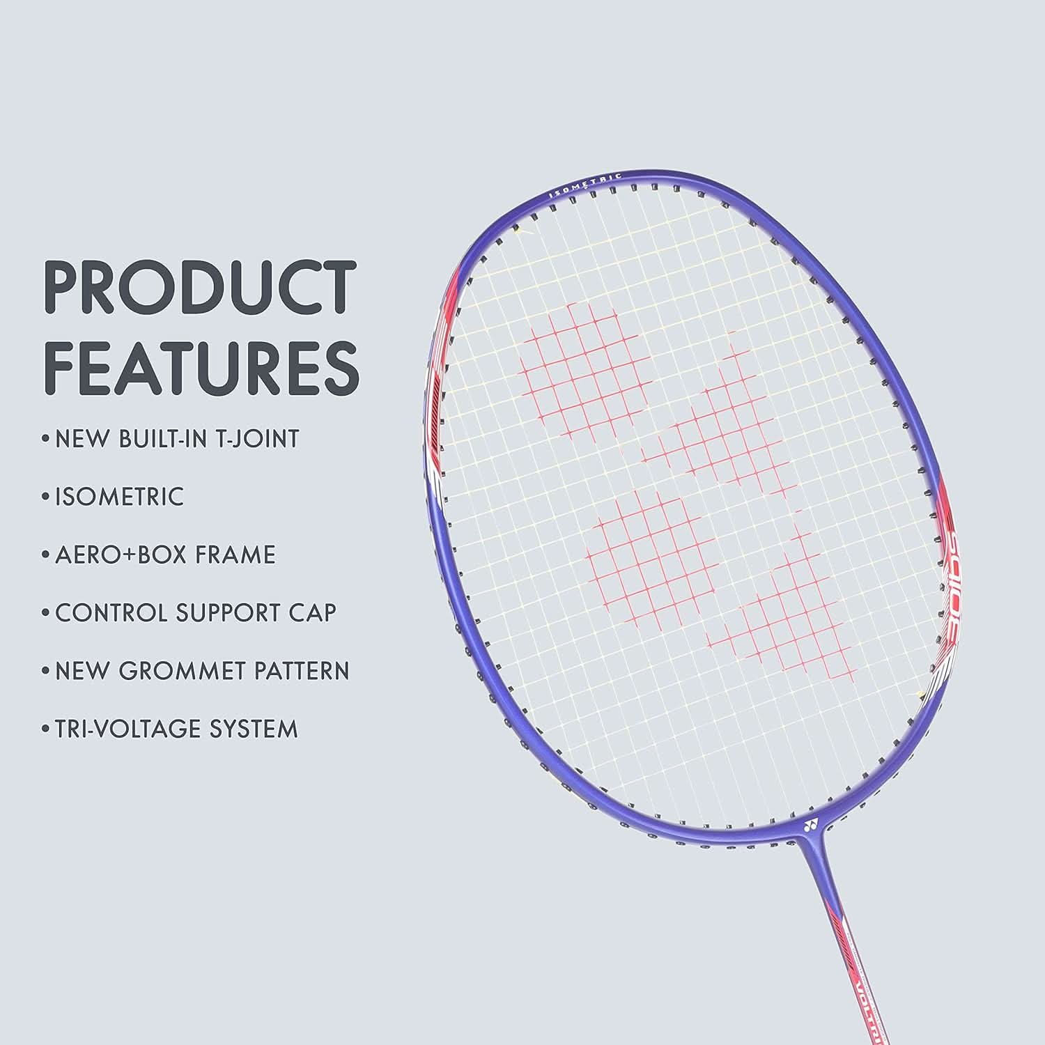 Yonex Voltric Lite 25i Badminton Racket, Strung