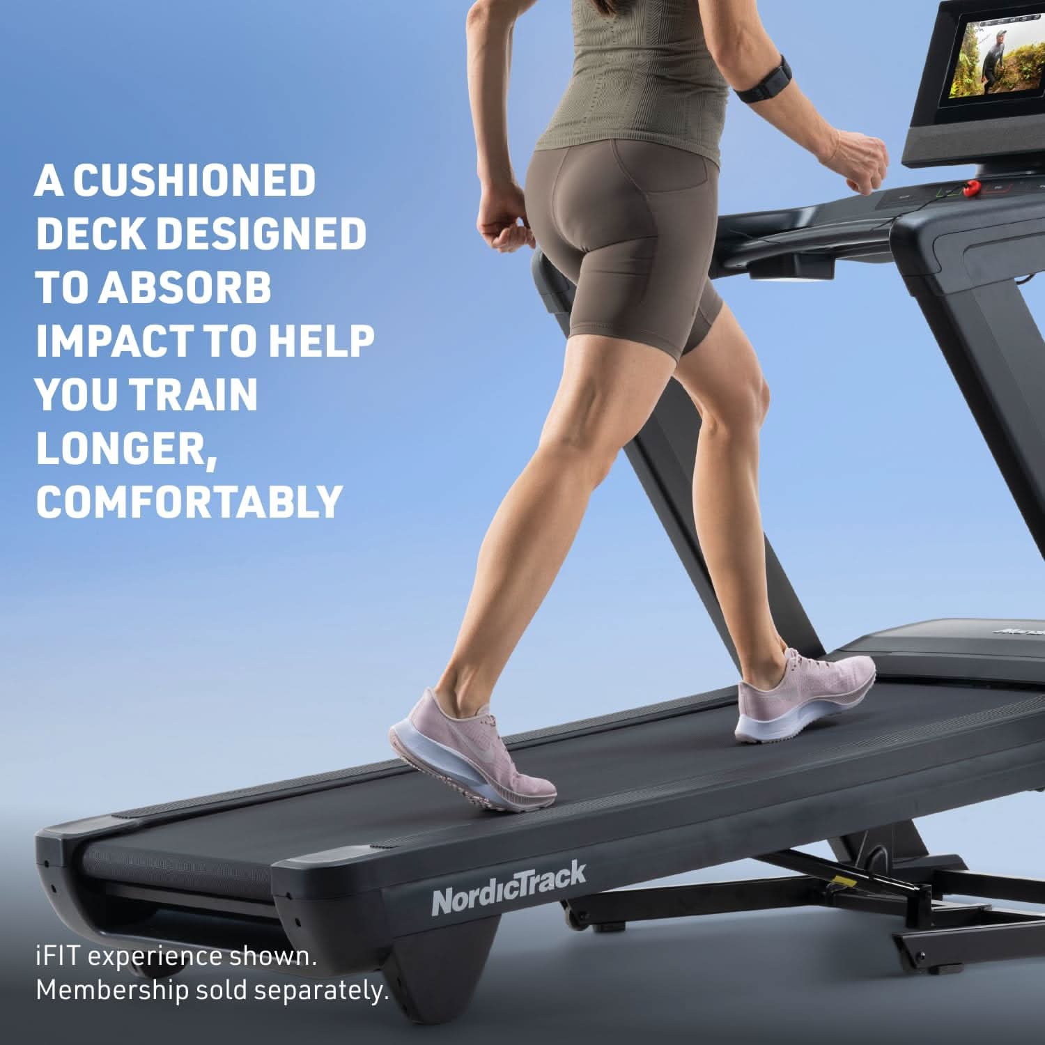 NordicTrack 1250 Treadmill (2025) - 10" Touchscreen, 12% Incline, 3.6 CHP Motor, Bluetooth